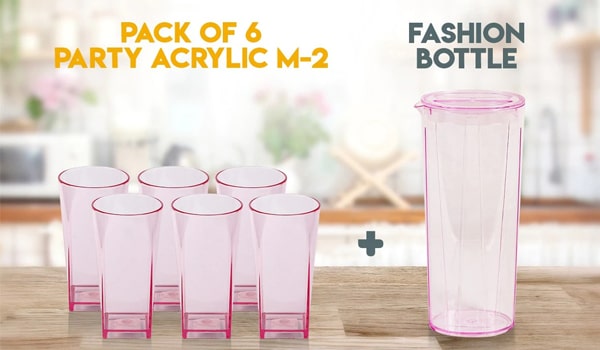  Fashion Bottle with Party Arclyic Glass Supplier