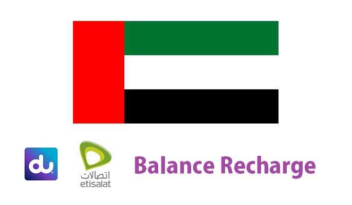 Online Mobile Sim Du/Etisalat Balance Recharge Dubai, Sharjah, Ajman - UAE 