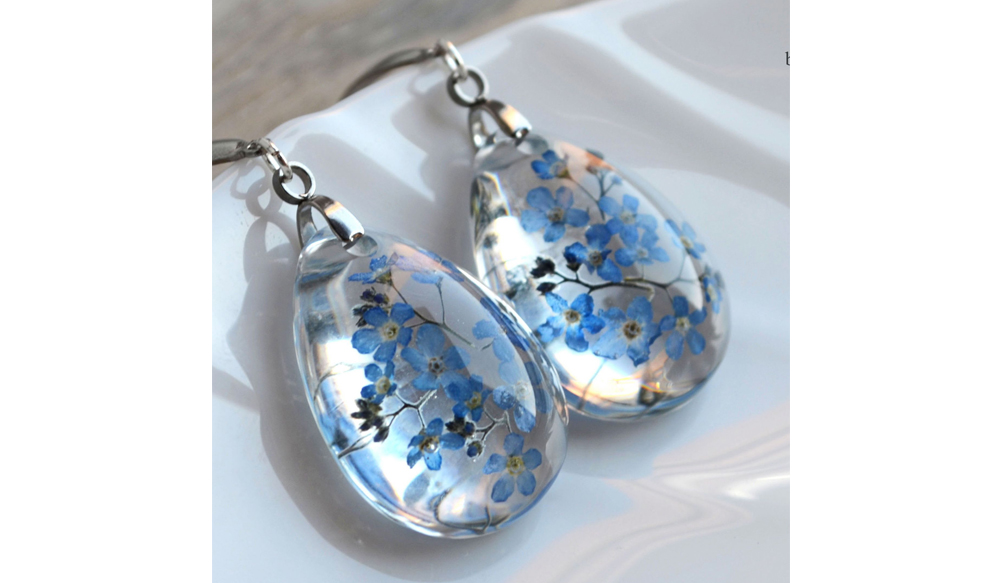  Resin Art Earring in Pakistan 