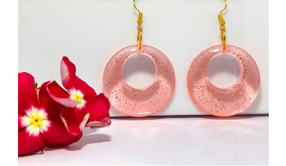 Resin Art Earring in Pakistan 