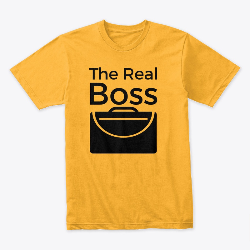  The Real Boss Print on Demand Shirt 